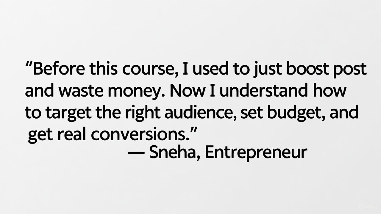 Student testimonial 4